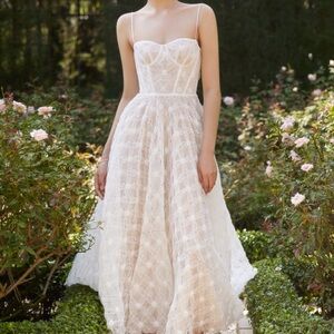 Women's White Midi Dress